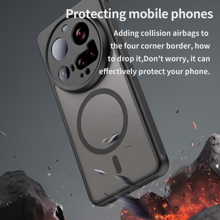 Fan Dun Series TPU Hybrid PC Frosted MagSafe Phone Case - For Xiaomi 15 Ultra