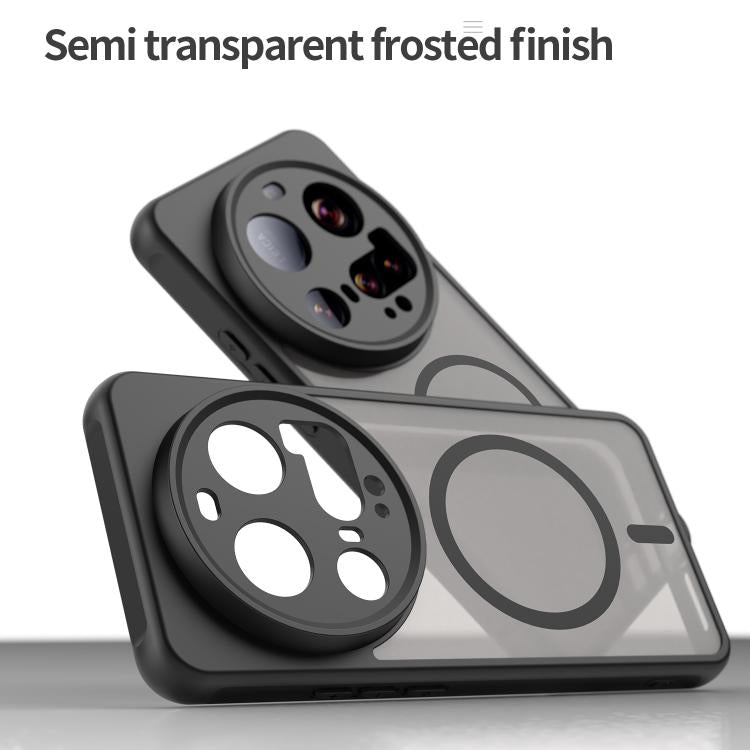 Fan Dun Series TPU Hybrid PC Frosted MagSafe Phone Case - For Xiaomi 15 Ultra