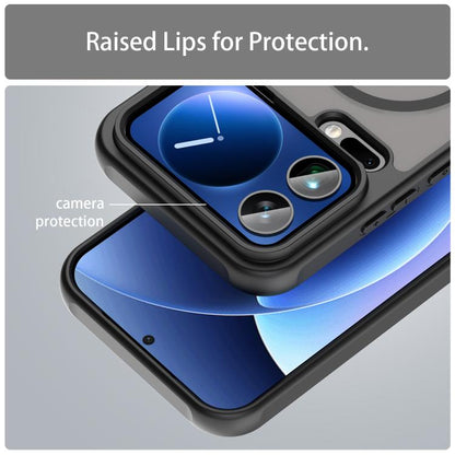 Fan Dun Series TPU Hybrid PC Frosted MagSafe Phone Case - For Xiaomi 15 Ultra