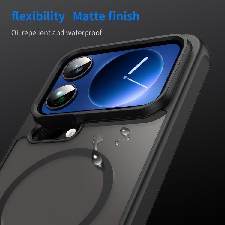 Fan Dun Series TPU Hybrid PC Frosted MagSafe Phone Case - For Xiaomi 15 Ultra