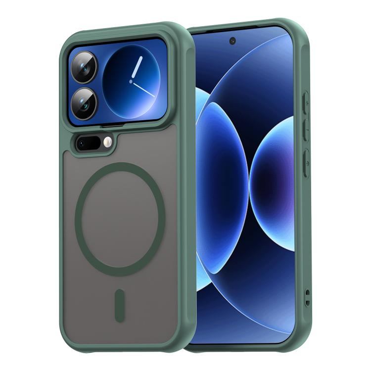 Fan Dun Series TPU Hybrid PC Frosted MagSafe Phone Case - For Xiaomi 15 Ultra