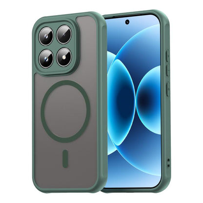 Fan Dun Series TPU Hybrid PC Frosted MagSafe Phone Case - For Xiaomi 15 Ultra