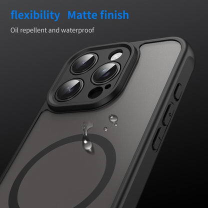 Fan Dun Series TPU Hybrid PC Frosted MagSafe Phone Case - For Samsung Galaxy S24 FE / S25+ / S25 Ultra