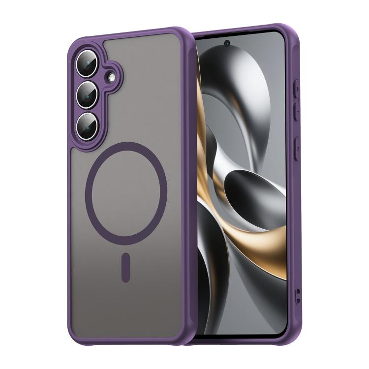 Fan Dun Series TPU Hybrid PC Frosted MagSafe Phone Case - For Samsung Galaxy S25 / S26 Series