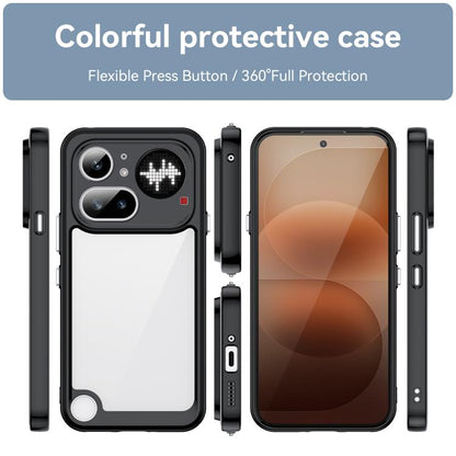 Colourful Series Acrylic Hybrid TPU Phone Case - For Nothing Phone (3a) Lite / (4a) / (4a) Pro / CMF Phone 2 Pro