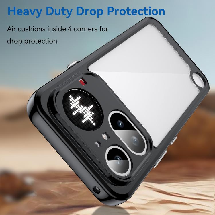 Colourful Series Acrylic Hybrid TPU Phone Case - For Nothing Phone (3a) Lite / (4a) / (4a) Pro / CMF Phone 2 Pro