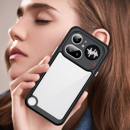 Colourful Series Acrylic Hybrid TPU Phone Case - For Nothing Phone (3a) Lite / (4a) / (4a) Pro / CMF Phone 2 Pro