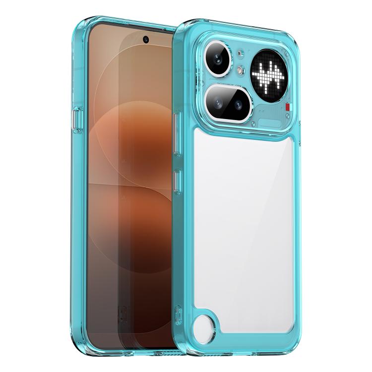 Colourful Series Acrylic Hybrid TPU Phone Case - For Nothing Phone (3a) Lite / (4a) / (4a) Pro / CMF Phone 2 Pro