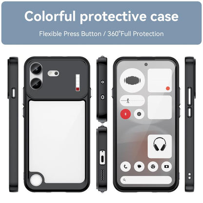 Colourful Series Acrylic Hybrid TPU Phone Case - For Nothing Phone (3a) Lite / (4a) / (4a) Pro / CMF Phone 2 Pro