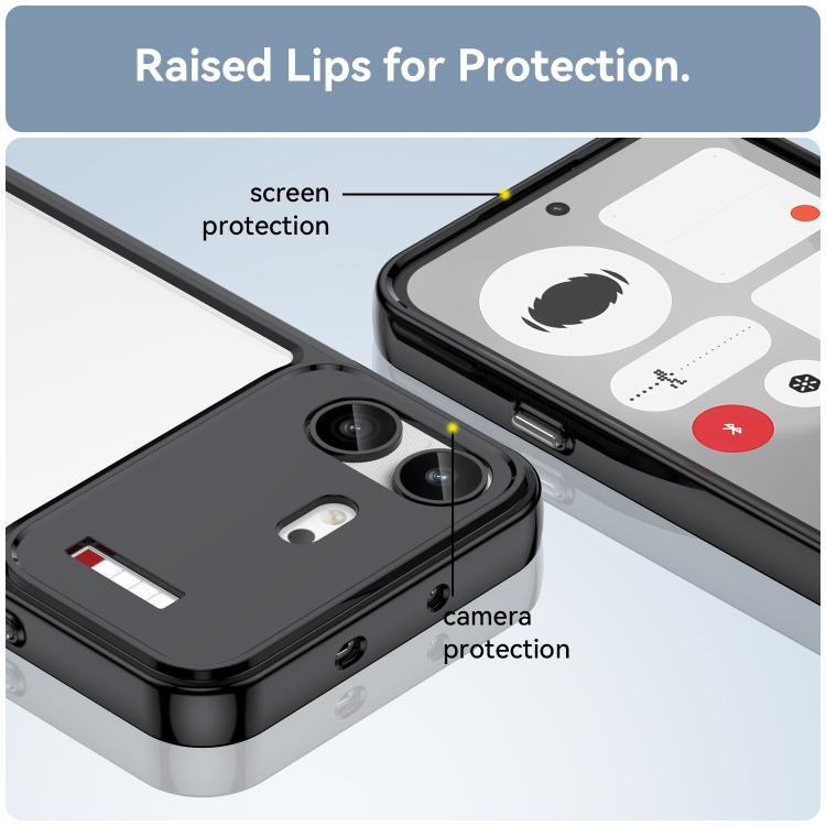 Colourful Series Acrylic Hybrid TPU Phone Case - For Nothing Phone (3a) Lite / (4a) / (4a) Pro / CMF Phone 2 Pro