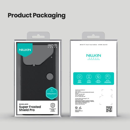 Nillkin Frosted Shield Pro PC + TPU Phone Case - For Nothing Phone (3) / (3a) / (3a) Pro