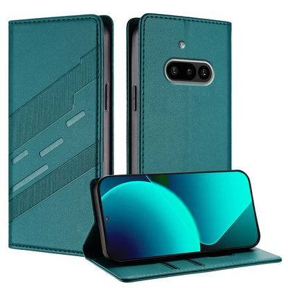Embossed Multi-functional Wallet Retro PU Leather Phone Case - For Nothing Phone (3) / (3a) / CMF Phone 2 Pro