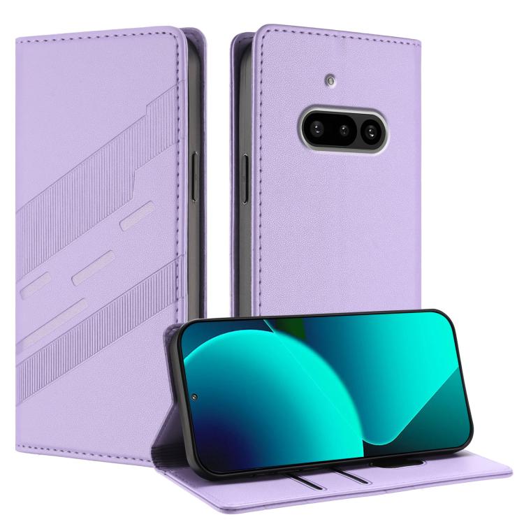 Embossed Multi-functional Wallet Retro PU Leather Phone Case - For Nothing Phone (3) / (3a) / CMF Phone 2 Pro