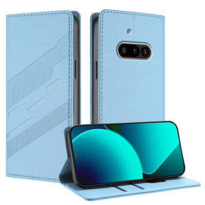Embossed Multi-functional Wallet Retro PU Leather Phone Case - For Nothing Phone (3) / (3a) / CMF Phone 2 Pro