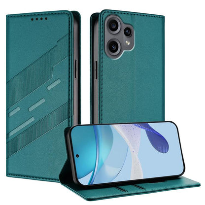 Embossed Multi-functional Wallet Retro PU Leather Phone Case - For Nothing Phone (3) / (3a) / CMF Phone 2 Pro