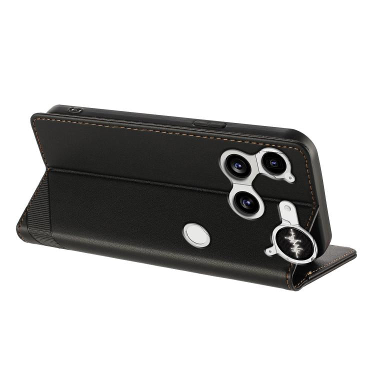 Embossed Multi-functional Wallet Retro PU Leather Phone Case - For Nothing Phone (3) / (3a) / CMF Phone 2 Pro