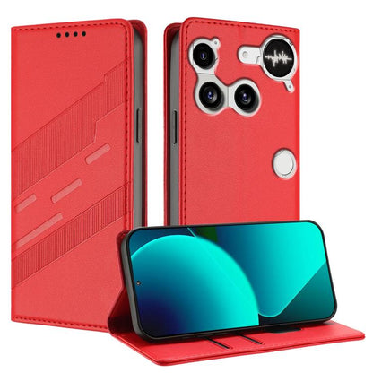 Embossed Multi-functional Wallet Retro PU Leather Phone Case - For Nothing Phone (3) / (3a) / CMF Phone 2 Pro