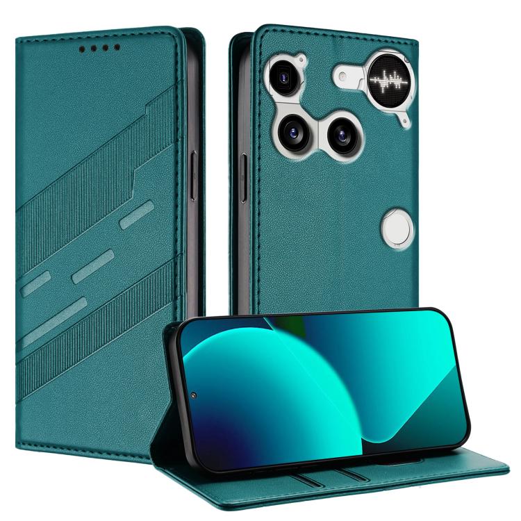 Embossed Multi-functional Wallet Retro PU Leather Phone Case - For Nothing Phone (3) / (3a) / CMF Phone 2 Pro