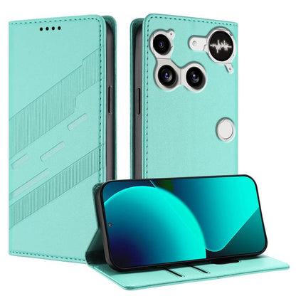 Embossed Multi-functional Wallet Retro PU Leather Phone Case - For Nothing Phone (3) / (3a) / CMF Phone 2 Pro