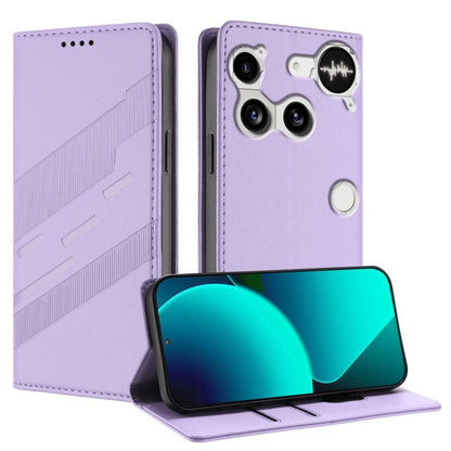 Embossed Multi-functional Wallet Retro PU Leather Phone Case - For Nothing Phone (3) / (3a) / CMF Phone 2 Pro