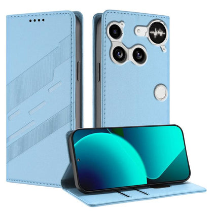 Embossed Multi-functional Wallet Retro PU Leather Phone Case - For Nothing Phone (3) / (3a) / CMF Phone 2 Pro