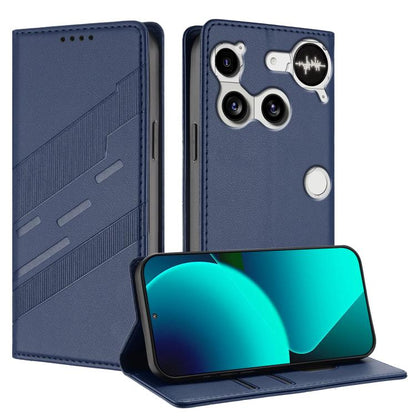 Embossed Multi-functional Wallet Retro PU Leather Phone Case - For Nothing Phone (3) / (3a) / CMF Phone 2 Pro