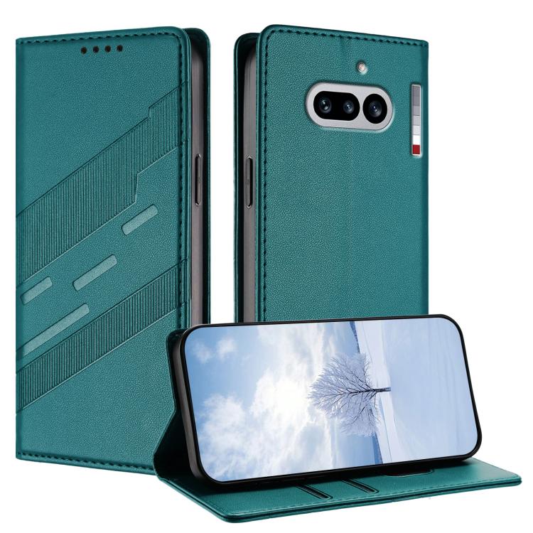 Embossed Multi-functional Wallet Retro PU Leather Phone Case - For Nothing Phone (4a) / (4a) Pro / (3a) Lite