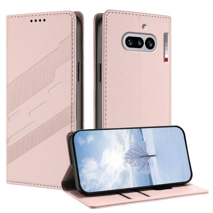 Embossed Multi-functional Wallet Retro PU Leather Phone Case - For Nothing Phone (4a) / (4a) Pro / (3a) Lite