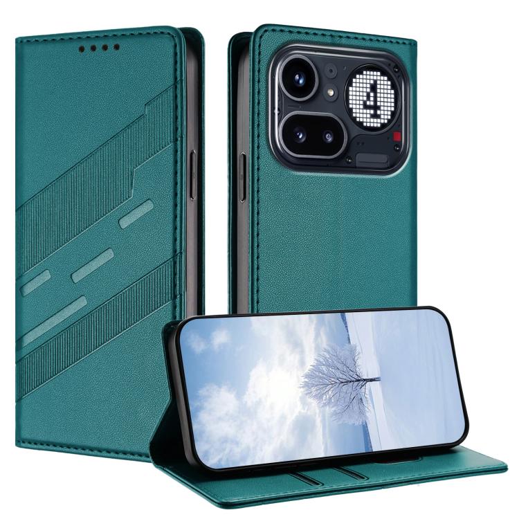 Embossed Multi-functional Wallet Retro PU Leather Phone Case - For Nothing Phone (4a) / (4a) Pro / (3a) Lite