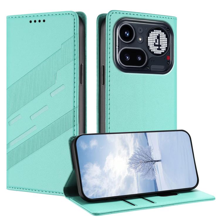 Embossed Multi-functional Wallet Retro PU Leather Phone Case - For Nothing Phone (4a) / (4a) Pro / (3a) Lite