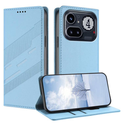 Embossed Multi-functional Wallet Retro PU Leather Phone Case - For Nothing Phone (4a) / (4a) Pro / (3a) Lite