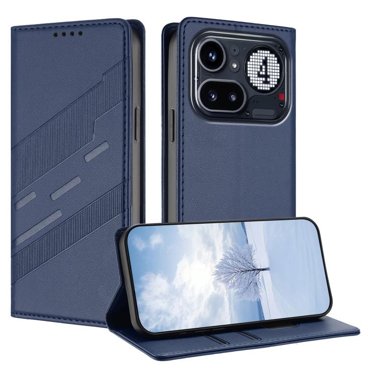Embossed Multi-functional Wallet Retro PU Leather Phone Case - For Nothing Phone (4a) / (4a) Pro / (3a) Lite