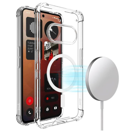 Imak Space Shield PC + TPU Airbag Shockproof MagSafe Phone Case - For Nothing Phone (3a) / (3a) Pro