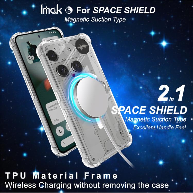 Imak Space Shield PC + TPU Airbag Shockproof MagSafe Phone Case - For Nothing Phone (3a) / (3a) Pro
