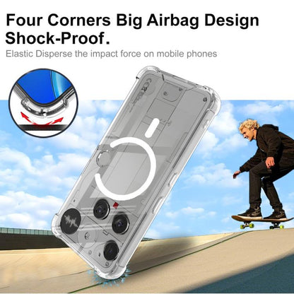 Imak Space Shield PC + TPU Airbag Shockproof MagSafe Phone Case - For Nothing Phone (3a) / (3a) Pro