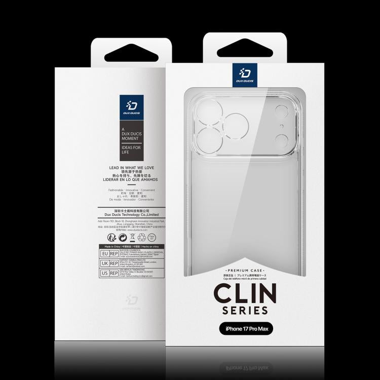 Dux Ducis Clin Series PC + TPU Phone Case - For iPhone 17 Pro Max / 17 Pro / 17 / 17 Air