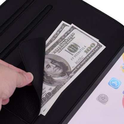 Cat Skin-feel Litchi PU Leather Smart Tablet Case - For iPad Air 11 / Pro 11 / Pro 13 / iPad (2025 / 2022)