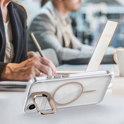 Bright Colour Clear MagSafe Lens Frame Holder Phone Case - For iPhone 16e / 16 Pro Max / 16 Pro / 16 Plus