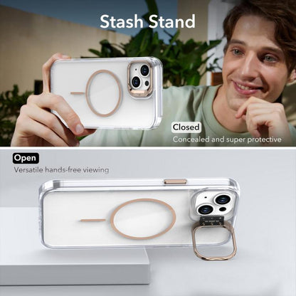 Bright Colour Clear MagSafe Lens Frame Holder Phone Case - For iPhone 15 / 14 Plus / 14 / 13 / 14 Pro