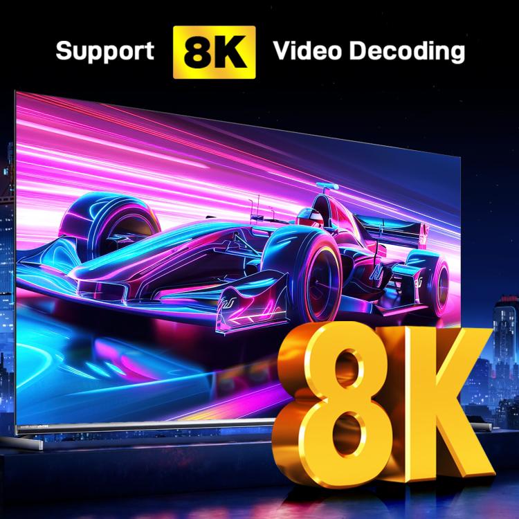 H96 Max M9s Android 14 Smart TV Box with Remote Control
