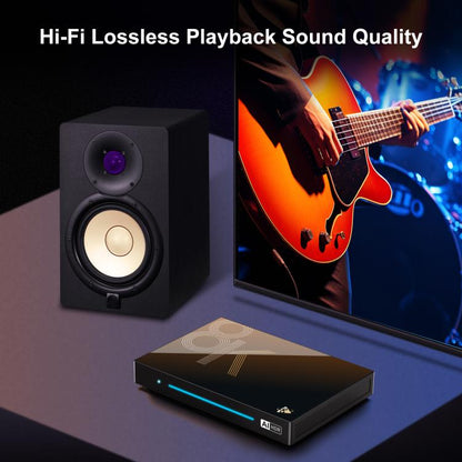 H96 Max M9s Android 14 Smart TV Box with Remote Control