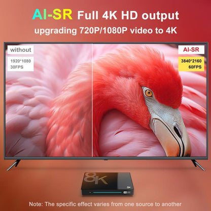 H96 Max M9s Android 14 Smart TV Box with Remote Control