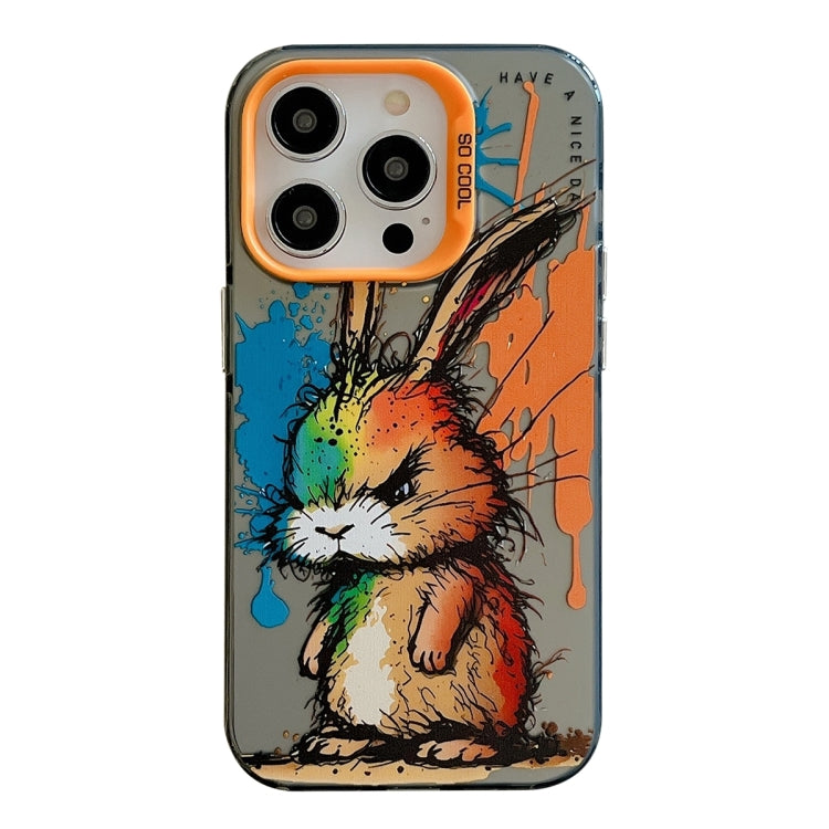 Animal Pattern Oil Painting Series PC + TPU Phone Case for iPhone 12 / 12 Pro / 12 Pro Max - Mos Accessories