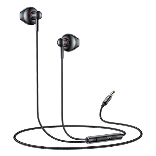 Yesido YH47 3.5mm Metal Line-Control In-Ear Wired Earphones