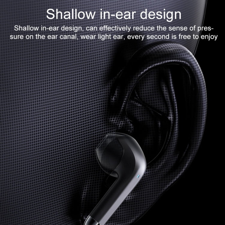 Yesido TWS21 Bluetooth 5.3 TWS Wireless Bluetooth Earphone - Black - MosAccessories.co.uk