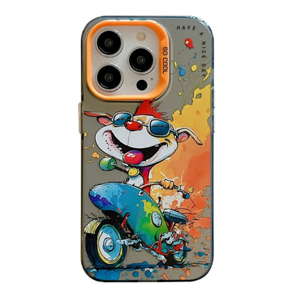 Animal Pattern Oil Painting Series PC + TPU Phone Case for iPhone 12 / 12 Pro / 12 Pro Max - Mos Accessories