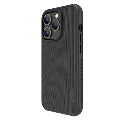 Nillkin Super Frosted Shield Pro Black Case - For iPhone 14 Pro Max - mosaccessories