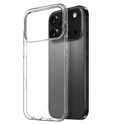 NORTHJO 3 in 1 TPU Clear Phone Case with Screen Film and Lens Film - For iPhone 17 / 16 / 15 / 14 / 13 / 12 Series