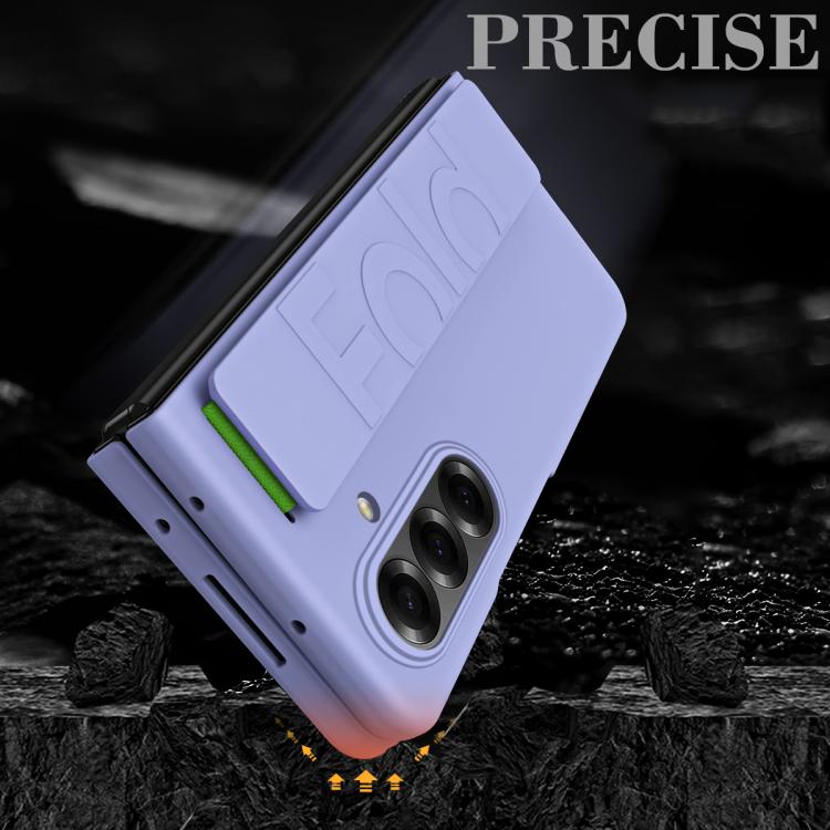 Elastic Wrist Grip Back Cover Phone Case - For Samsung Galaxy Z Fold7 / Fold6