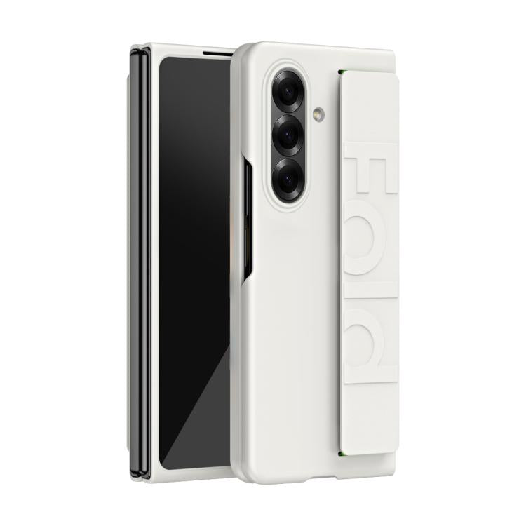 Elastic Wrist Grip Back Cover Phone Case - For Samsung Galaxy Z Fold7 / Fold6